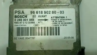 Автозапчасти б/у блок управления подушками безопасности за peugeot 207/207+ (wa_, wc_) 1.6 hdi ссылки oem iam 9666843980 0285001885 
