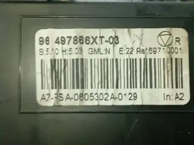 Автозапчастина б/у клімат-контроль для peugeot 207/207+ (wa_, wc_) 1.6 hdi посилання на oem iam 96497866xt  