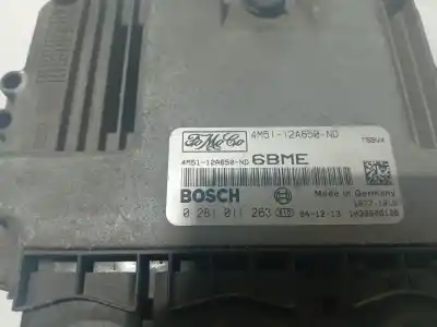 Автозапчасти б/у блок управления двигателем за ford focus c-max (dm2) 1.6 tdci ссылки oem iam 4m5112a650nd 0281011263 