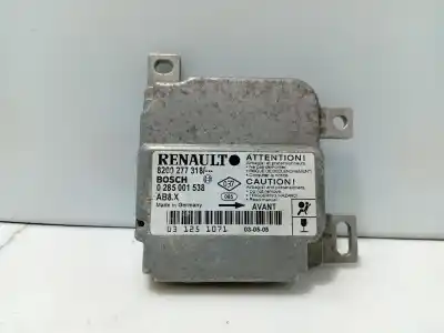 Автозапчасти б/у БЛОК УПРАВЛЕНИЯ ПОДУШКАМИ БЕЗОПАСНОСТИ за RENAULT CLIO II (BB_, CB_)  ссылки OEM IAM 8200277318  0285001538