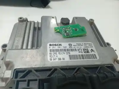 Peça sobressalente para automóvel em segunda mão módulo eletrônico por peugeot 207/207+ (wa_, wc_) 1.4 16v referências oem iam 9663798280 0261201505 a2c53065549