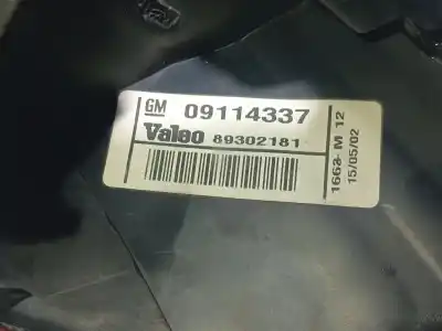 Автозапчасти б/у правый задний фонарь за opel corsa c corsa c ссылки oem iam 09114337  