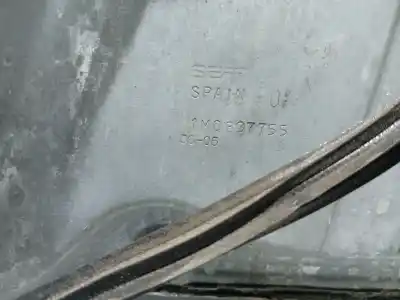 Second-hand car spare part driver left window regulator for seat toledo ii (1m2) 1.9 tdi oem iam references 1m0837461a  