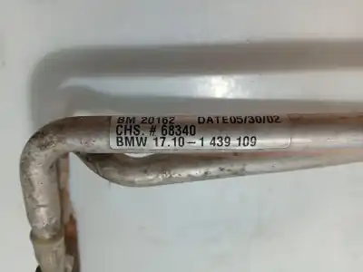 Second-hand car spare part steering oil cooler for bmw x5 (e53) 3.0 d oem iam references 17101439109  68340