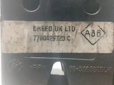 Автозапчастина б/у лівий задній гачок для renault clio ii (bb_, cb_) 1.2 (bb0a, bb0f, bb10, bb1k, bb28, bb2d, bb2h, cb0a,... посилання на oem iam 7700429723c  8200709888