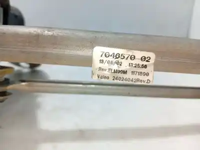 Peça sobressalente para automóvel em segunda mão motor do limpa para brisas por bmw x5 (e53) 3.0 d referências oem iam 61617111535  