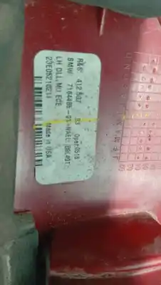 Second-hand car spare part interior left tailgate light for bmw x5 (e53) 3.0 d oem iam references 63218409011  716448501