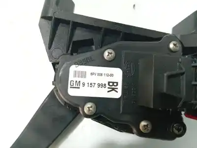 Pezzo di ricambio per auto di seconda mano pedale dell acceleratore per opel astra h gtc (a04) 1.9 cdti (l08) riferimenti oem iam 9157998  6pv00811200