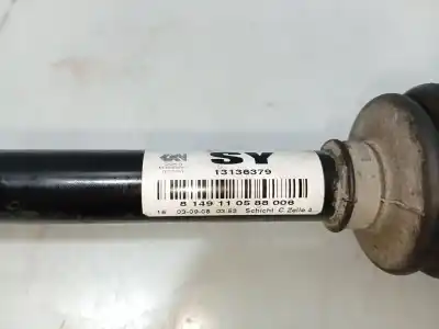 Second-hand car spare part front left transmission for opel astra h (a04) 1.6 (l48) oem iam references 13136379  8149110588006