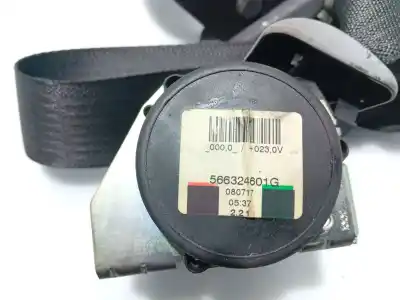 Автозапчастина б/у центральний задній ремін безпеки для opel astra h (a04) 1.6 (l48) посилання на oem iam 13242332  566324601g