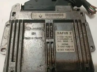 Second-hand car spare part ecu engine control for renault clio ii (bb_, cb_) 1.2 (bb0a, bb0f, bb10, bb1k, bb28, bb2d, bb2h, cb0a,... oem iam references 7700115161 0193134772 216548214