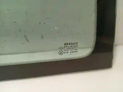 Second-hand car spare part rear right glass window for renault clio ii (bb_, cb_) 1.2 (bb0a, bb0f, bb10, bb1k, bb28, bb2d, bb2h, cb0a,... oem iam references 7700412498  