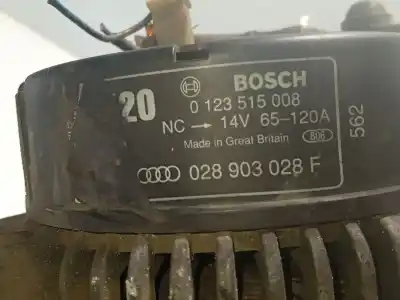 Piesă de schimb auto la mâna a doua alternator pentru audi a4 b5 (8d2) 1.8 referințe oem iam 028903028f 0123515008 028903018ev