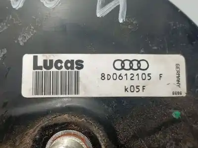 Pièce détachée automobile d'occasion servo frein pour audi a4 b5 (8d2) 1.9 tdi références oem iam 8d0612105f  