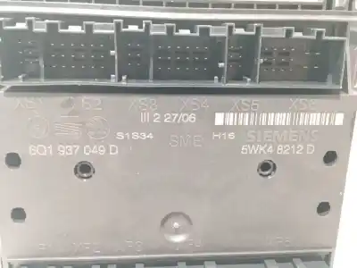 Second-hand car spare part electronic module for skoda fabia i (6y2) 1.2 oem iam references 6q1937049d  