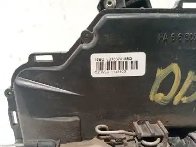 Peça sobressalente para automóvel em segunda mão fechadura da porta dianteira direita por skoda fabia i (6y2) 1.2 referências oem iam 6x1837014g  