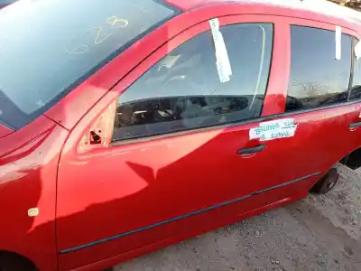 Peça sobressalente para automóvel em segunda mão porta da frente esquerda por skoda fabia i (6y2) 1.2 referências oem iam 6y0831055