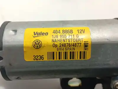 Second-hand car spare part rear windshield wiper motor for skoda fabia i (6y2) 1.2 oem iam references 1j6955711c  