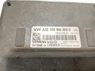 Автозапчасти б/у блок управления двигателем за skoda fabia i (6y2) 1.2 ссылки oem iam 03e906023d  5wp40460