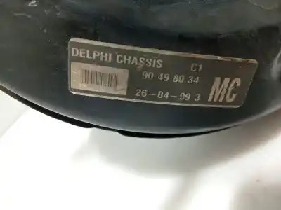 Peça sobressalente para automóvel em segunda mão servo freio por opel astra g sedán (t98) 1.7 td (f69) referências oem iam 90498034  