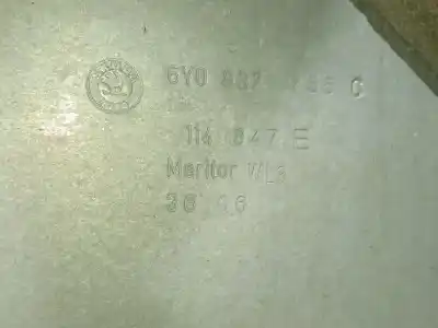 Second-hand car spare part driver left window regulator for skoda fabia i (6y2) 1.2 oem iam references 6y1837461  