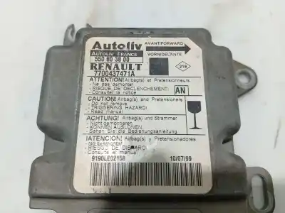 Автозапчастина б/у блок управління подушками безпеки для renault scénic i monospace (ja0/1_, fa0_) 1.9 dti (ja0n) посилання на oem iam 7700437471a  550803800