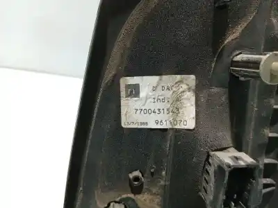 Автозапчастина б/у правий задний огляд для renault scénic i monospace (ja0/1_, fa0_) 1.9 dti (ja0n) посилання на oem iam 7700431543  