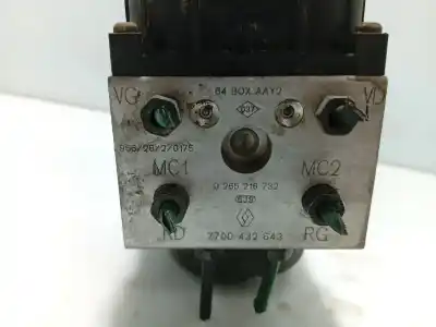 Автозапчастина б/у абс для renault scénic i monospace (ja0/1_, fa0_) 1.9 dti (ja0n) посилання на oem iam 7700432643 966186 7701205026