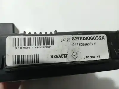 Автозапчастина б/у електронний модуль для renault scénic ii (jm0/1_) 1.9 dci (jm0g, jm12, jm1g, jm2c) посилання на oem iam 8200306032a x84n2 s118399200d