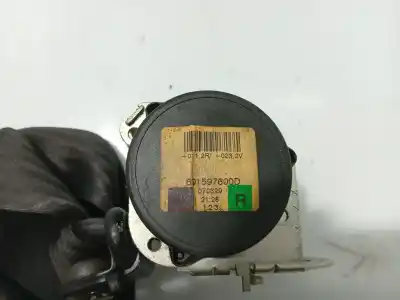 Автозапчастина б/у задній правий ремін безпеки для ford focus c-max (dm2) 1.6 посилання на oem iam 601597600d  1503772