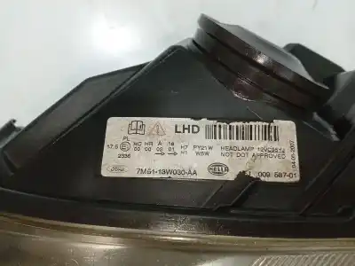 Автозапчастина б/у ліва фара для ford focus c-max (dm2) 1.6 посилання на oem iam 7m5113w030aa 1347463 00958701