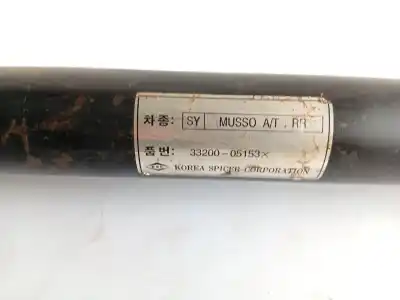 Автозапчасти б/у задний вал за ssangyong musso (fj) 2.9 td ссылки oem iam 3320005153  