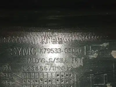 Автозапчастина б/у молдинг для ssangyong musso (fj) 2.9 td посилання на oem iam x7953305000  