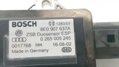 Second-hand car spare part electronic module for audi a4 b6 (8e2) 2.0 oem iam references 8e0907637a 0265005245 