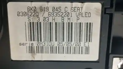 Автозапчастина б/у контроль опалення / кондиціонації для seat cordoba vario (6k5) 1.4 i посилання на oem iam 6k0819045c  