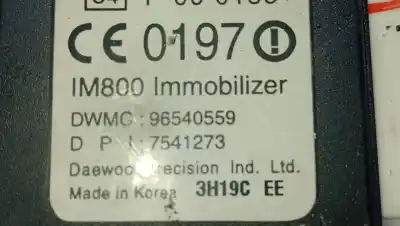 Second-hand car spare part electronic module for daewoo kalos (klas) 1.2 oem iam references 96540559  