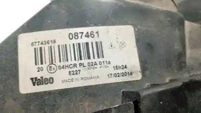 Автозапчастина б/у ліва фара для renault megane i (ba0/1_) 1.9 dti (ba1u) посилання на oem iam 7701040687 5227 087461
