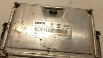 Second-hand car spare part ecu engine control for renault megane i (ba0/1_) 1.9 dti (ba1u) oem iam references 0281010442  8200141954