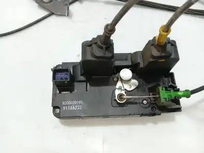 Pièce détachée automobile d'occasion serrure de porte arrière droite pour renault kangoo express (fc0/1_) d 65 1.9 (fc0e, fc02, fc0j, fc0n) références oem iam 8200020185  91166232