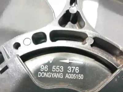 Peça sobressalente para automóvel em segunda mão termoventilador elétrico por daewoo lacetti fastback (klan) 1.4 referências oem iam 96553376  96553364