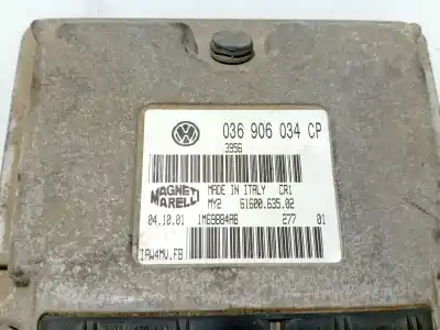 Second-hand car spare part ecu engine control for seat leon (1m1) 1.6 16 v oem iam references 036906034cp 6160063502 1mg9b84rb