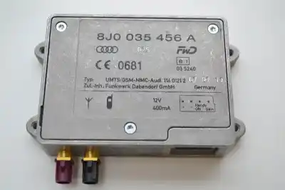 Peça sobressalente para automóvel em segunda mão MÓDULO ELETRÓNICO ANTENA por AUDI A5 SPORTBACK 8TA  Referências OEM IAM 8J0035456A  