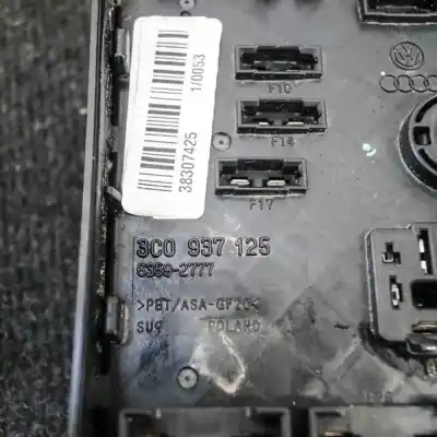Second-hand car spare part fuse box unit for volkswagen passat variant b6 3c5 (2005-2011) estate oem iam references 3c0937125  