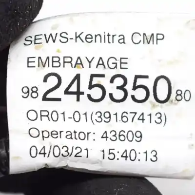 Peça sobressalente para automóvel em segunda mão fio por opel mokka (2020-..) off-road referências oem iam 9824535080  