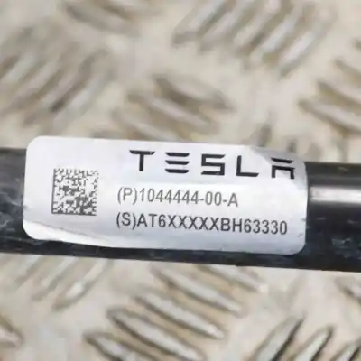 Автозапчасти б/у задний левый нижний рычаг подвески за tesla model 3 (2018-..) sedan ссылки oem iam 1044444-00-a  