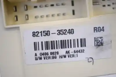 Second-hand car spare part fuse box unit for ssangyong tivoli (2015-..) off-road oem iam references 82150-35240  