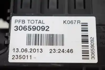 Pezzo di ricambio per auto di seconda mano scatola relè/fusibili per volvo xc60 (2008-2017) riferimenti oem iam 30659092,31337183  