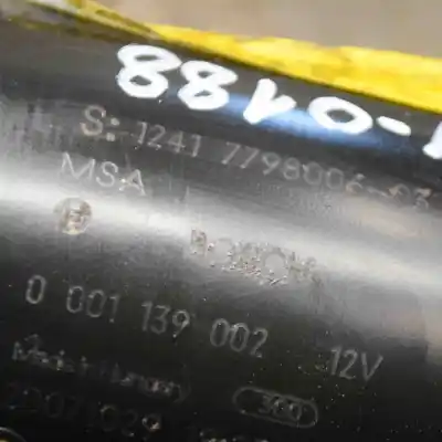 Peça sobressalente para automóvel em segunda mão motor de arranque por bmw 1 e87 (2003-2013) hatchback referências oem iam 7798006,0001139002,0001139002,7798006  