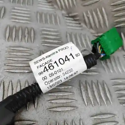 Peça sobressalente para automóvel em segunda mão fio por opel mokka (2020-..) off-road referências oem iam 9846104180  