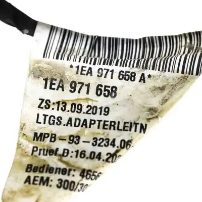 Second-hand car spare part wire for volkswagen id.4 e21 (2020-..) off-road oem iam references 1ea971658a,1ea971658  
